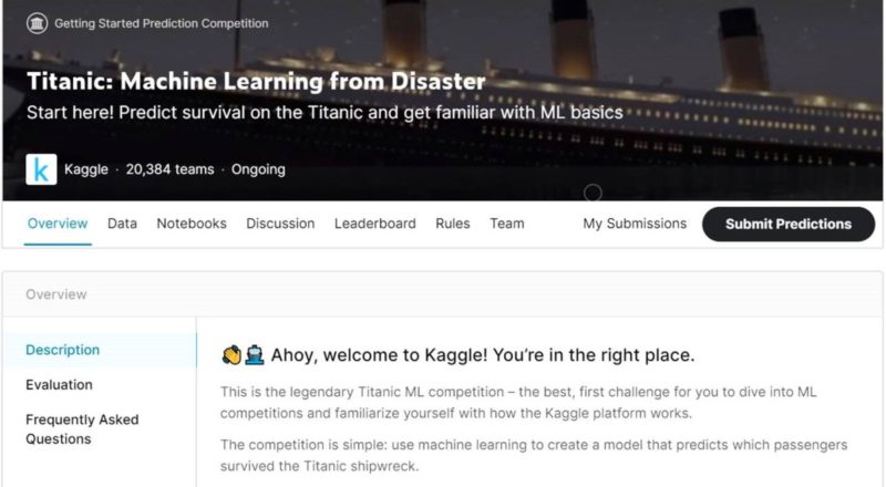 Kaggle Titanic Competition