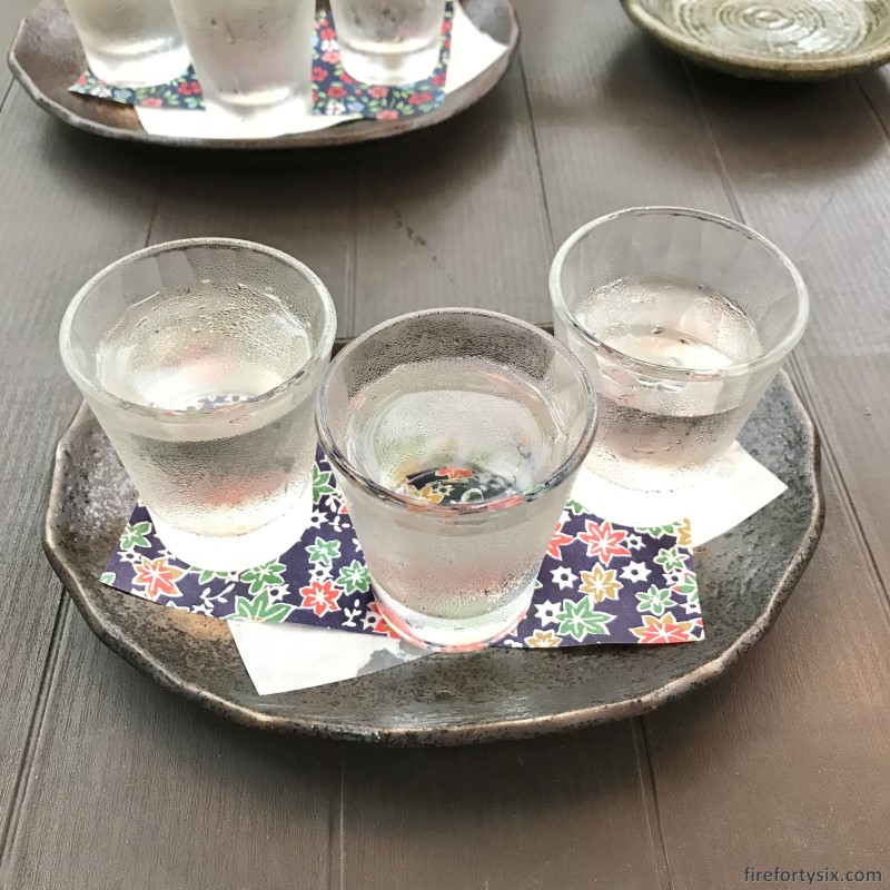 Marugen - Three chokos of sake