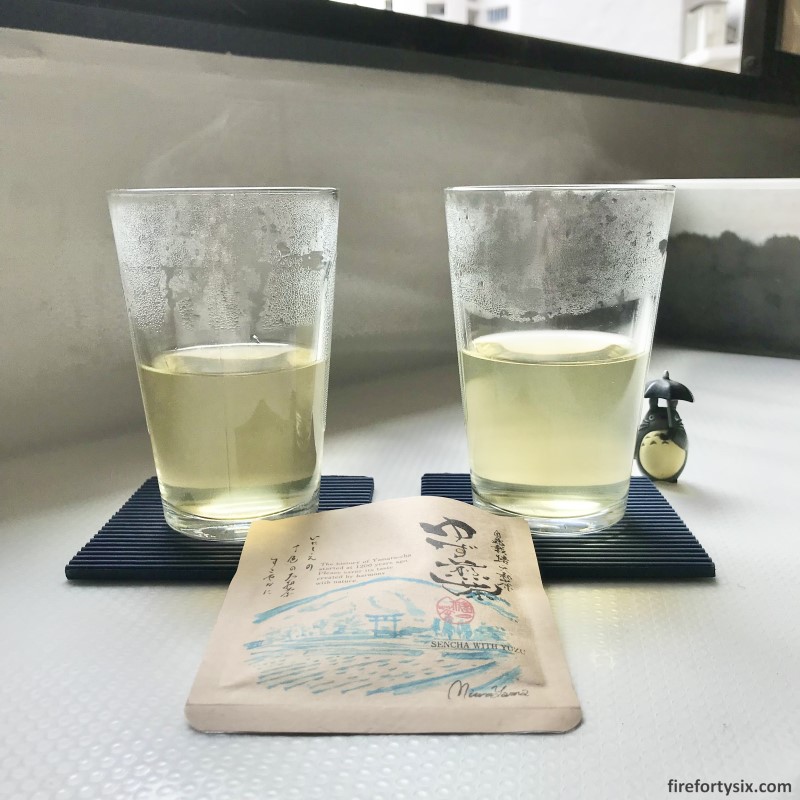 Yuzu sencha - Hot brew