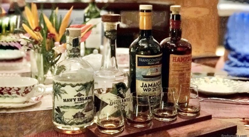 15 Stamford Bar - Jamaican rum flight