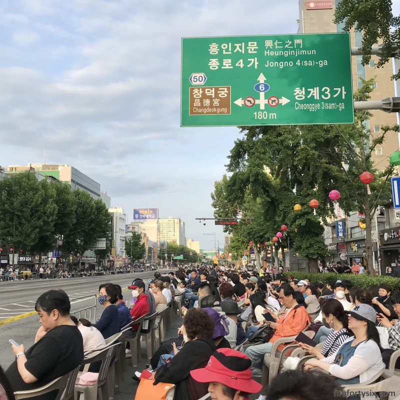 Lotus Lantern Parade 01 - Front row seats
