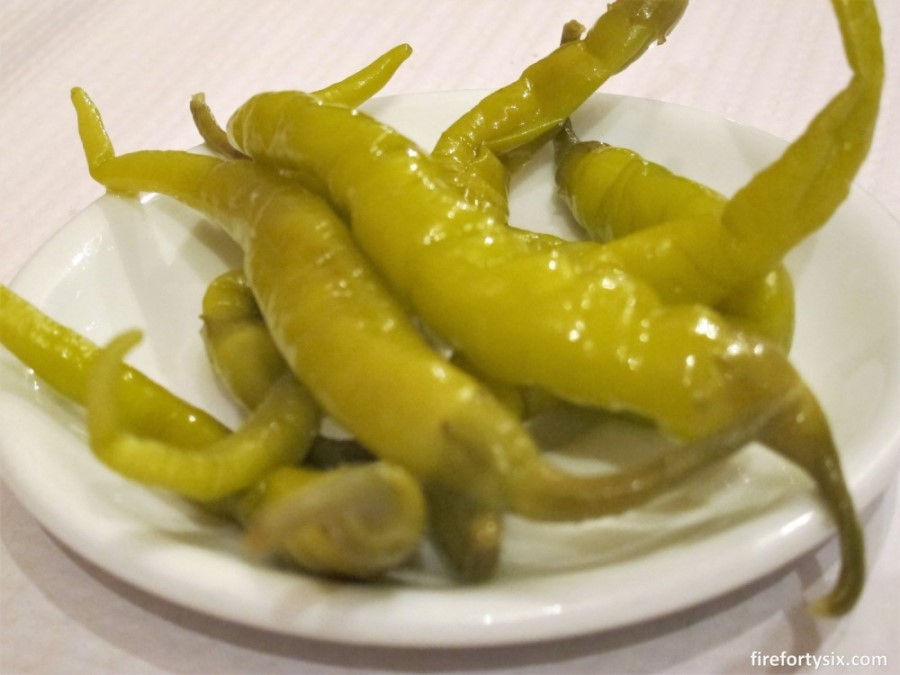 Elciego - Underground restaurant - Pickled peppers