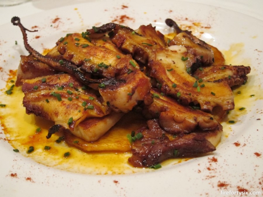 Elciego - Underground restaurant - Pulpo Gallega