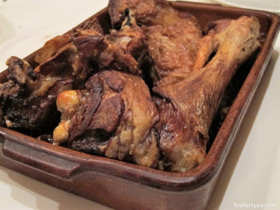 Elciego - Underground restaurant - Roast lamb