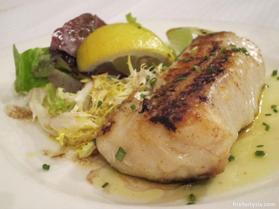 Elciego - Underground restaurant - Roasted cod fish