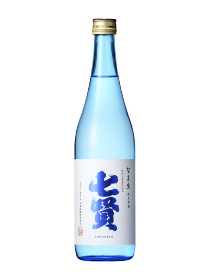 Sake 47 Prefectures - Yamanashi - Shichiken Namanama Junmai