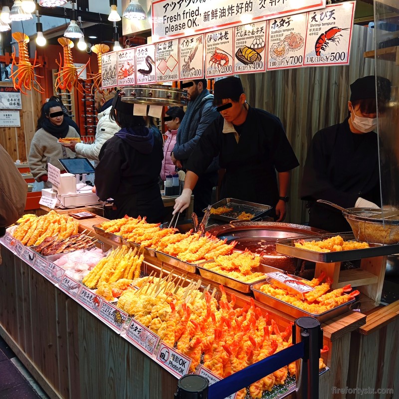 Kuromon Market - Tempura